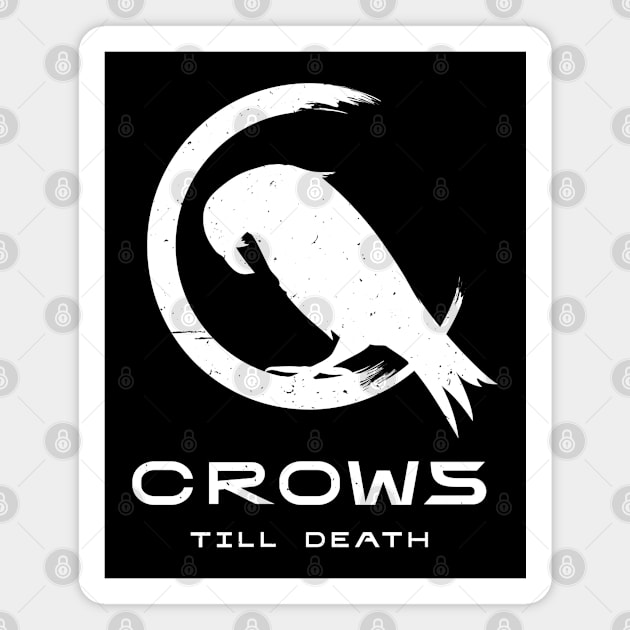 Crows - Till Death Magnet by BadCatDesigns